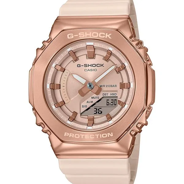 Reloj CASIO G-SHOCK 2100 COVERED para mujer, GM-S2100PG-4AJF, lanzado el 26 de agosto