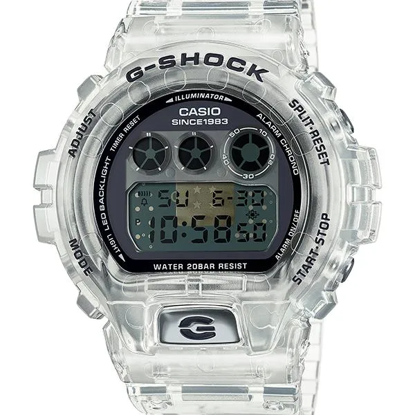 Reloj CASIO G-SHOCK DW-6940RX-7JR Clear Remix para hombre (lanzado el 7 de julio de 2023)