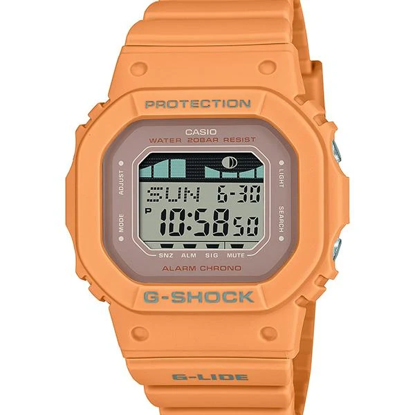GLX-S5600-4JF Reloj CASIO G-SHOCK G-LIDE Slim Model para hombre, color naranja