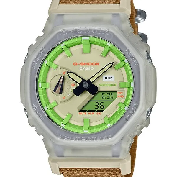 Reloj Casio G-SHOCK HUF Tie-Up para hombre GA-2100HUF-5AJR