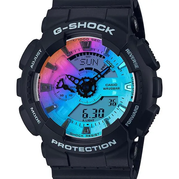 Reloj CASIO G-SHOCK con reflejo solar GA-110SR-1AJF para hombre