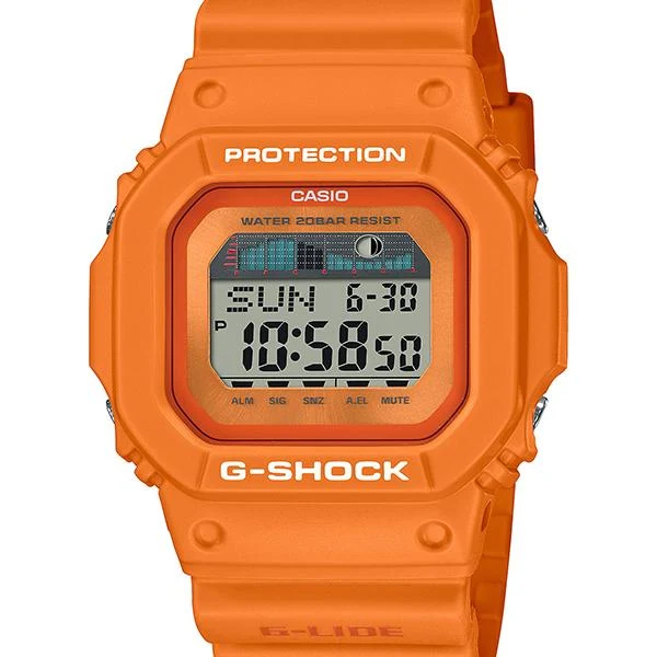 Reloj CASIO G-SHOCK G-LIDE naranja para hombre GLX-5600RT-4JF