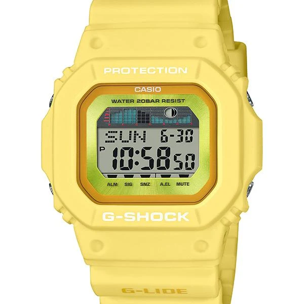 Reloj CASIO G-SHOCK G-LIDE amarillo para hombre GLX-5600RT-9JF