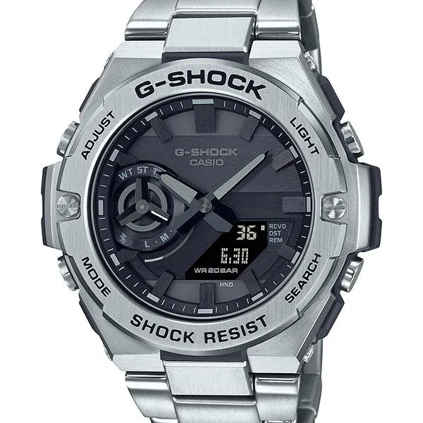 GST-B500D-1A1JF CASIO G-SHOCK NUEVO G-STEEL G-Steel Solar Black Reloj para hombre