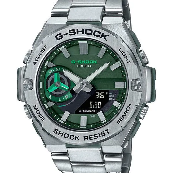 GST-B500AD-3AJF CASIO G-SHOCK NUEVO G-STEEL G-Steel Solar Green Reloj para hombre