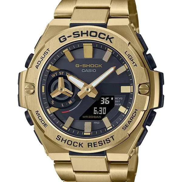 GST-B500GD-9AJF CASIO G-SHOCK NUEVO G-STEEL Reloj G-Steel dorado para hombre