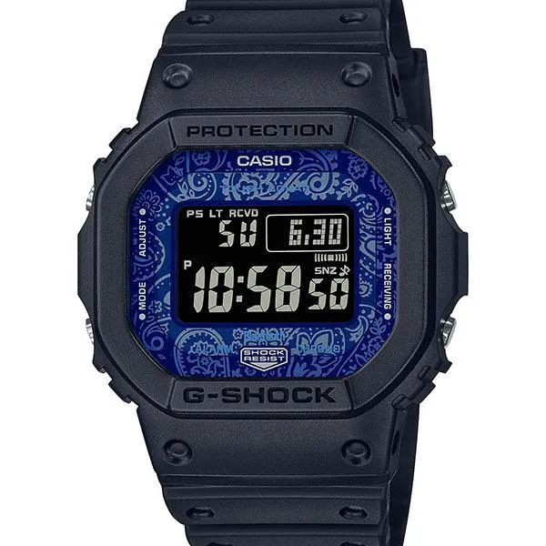 Reloj CASIO G-SHOCK PAISLEY BLUE para hombre GW-B5600BP-1JF