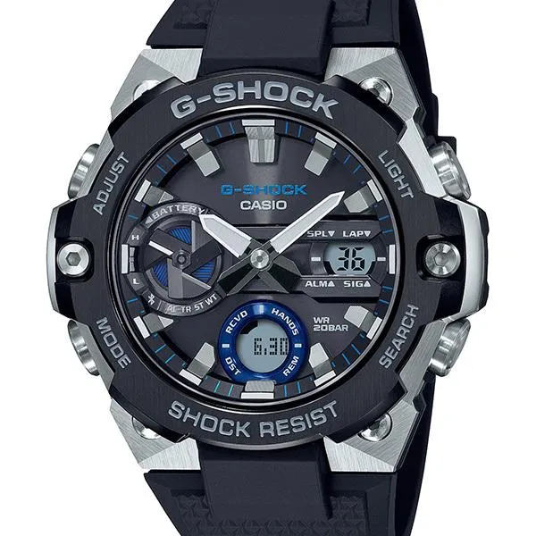 GST-B400FP-1A2JR G-STEEL G-SHOCK CASIO G-Steel Reloj solar radiocontrolado para hombre