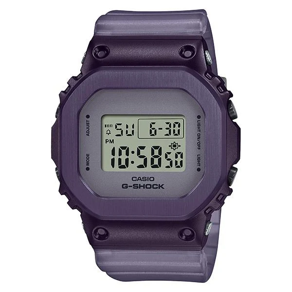 Reloj CASIO G-SHOCK GM-S5600MF-6JF con revestimiento metálico y efecto niebla de medianoche para hombre