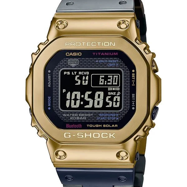 GMW-B5000TR-9JR Reloj CASIO G-SHOCK de titanio y metal multicolor para hombre