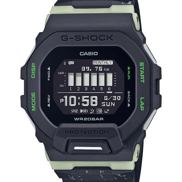 Reloj para hombre GBD-200LM-1JF G-SHOCK CASIO G-SQUAD MIDNIGHT CITY RUN