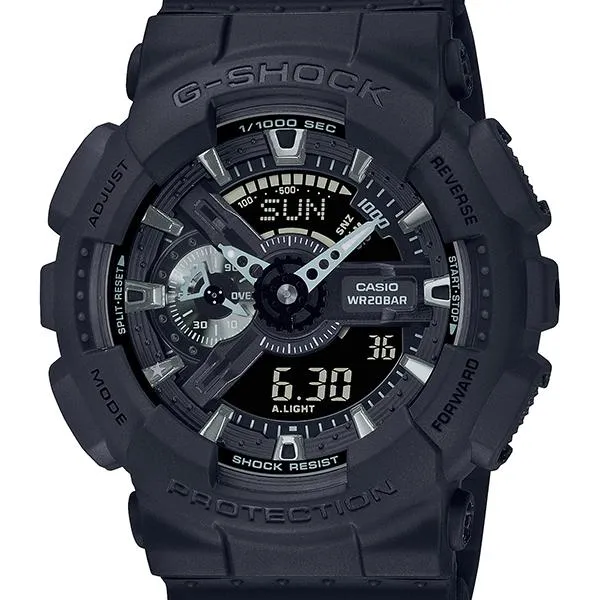 GA-114RE-1AJR Reloj G-SHOCK CASIO 40.º aniversario REMASTER NEGRO para hombre