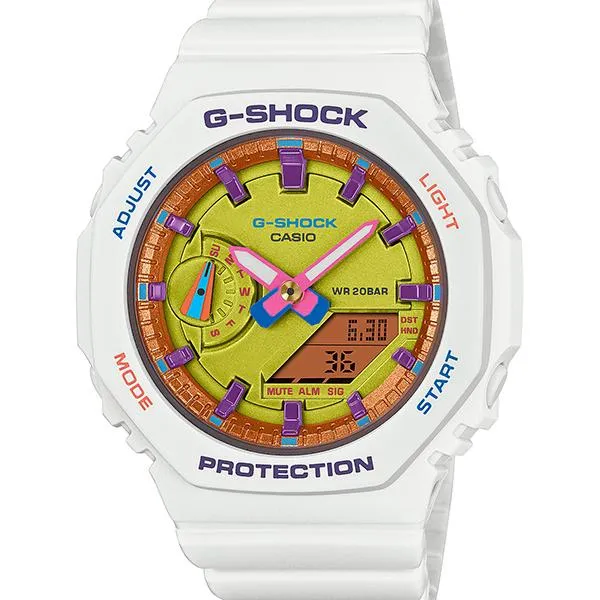 GMA-S2100BS-7AJF Reloj CASIO G-SHOCK con colores brillantes de verano para hombre