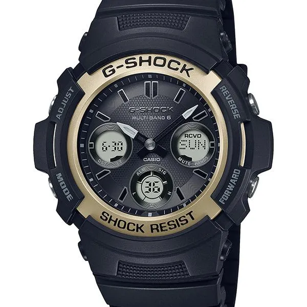Reloj solar radiocontrolado CASIO Fire Package G-SHOCK AWG-M100SF-1A6JR para hombre