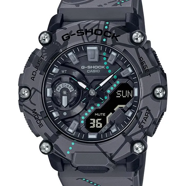 Reloj para hombre GA-2200SBY-8AJR G-SHOCK CASIO Treasure Hunt Shibuya Map