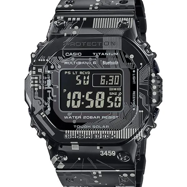 Reloj solar radiocontrolado GMW-B5000TCC-1JR CASIO G-SHOCK totalmente metálico para hombre
