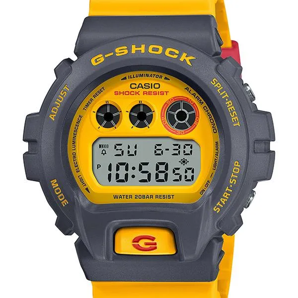 DW-6900Y-9JF CASIO G-SHOCK g-Shock Sport Color Amarillo Gris