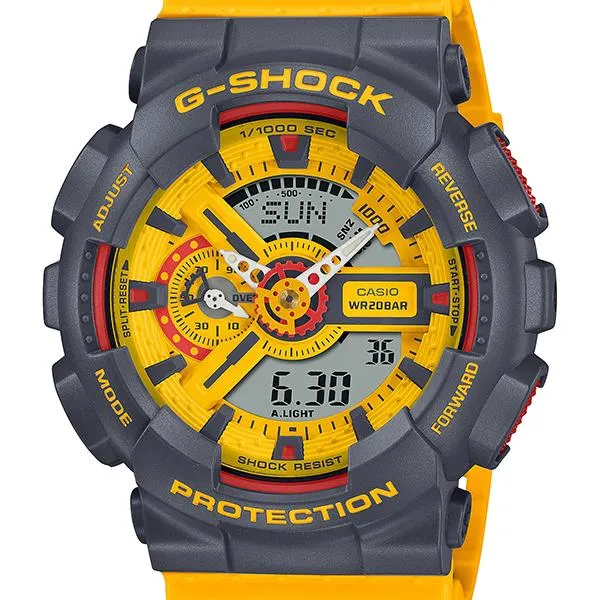 GA-110Y-9AJF CASIO G-SHOCK g-Shock Sport Color Amarillo Gris