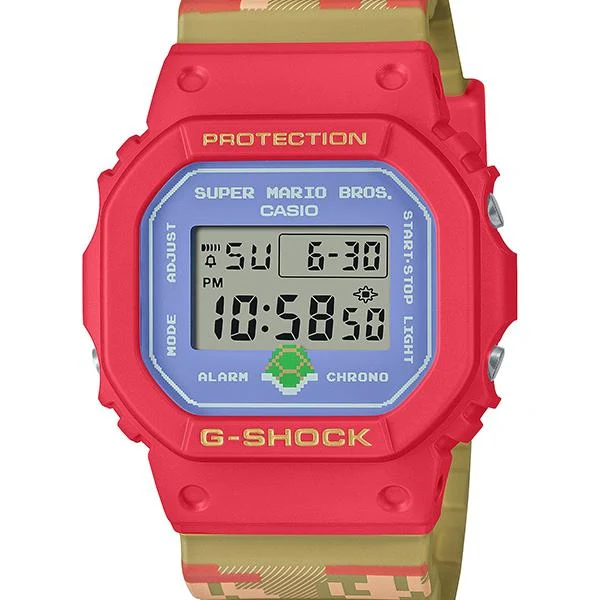 Reloj CASIO G-SHOCK Super Mario Bros. para hombre (DW-5600SMB-4JR)