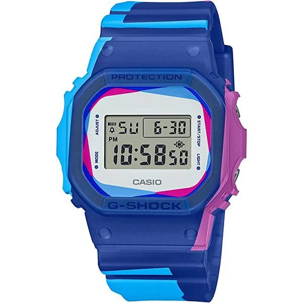 Juego de correa y bisel de repuesto para reloj CASIO G-SHOCK para hombre DWE-5600PR-2JR
