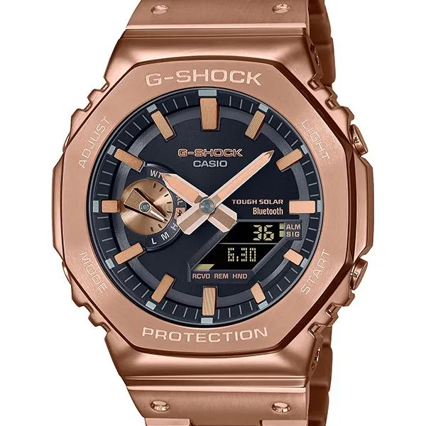 Reloj CASIO G-SHOCK GM-B2100GD-5AJF en oro rosa y metal para hombre
