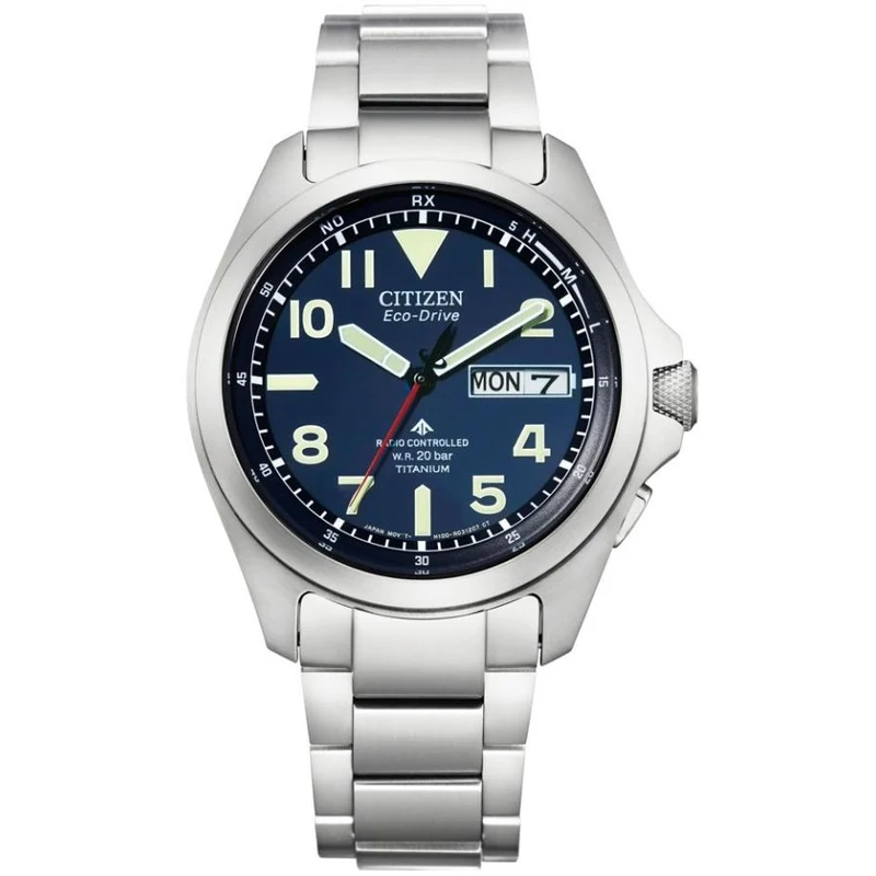 Reloj radiocontrolado CITIZEN PROMASTER Eco-Drive Serie AT6080-53L-LAND