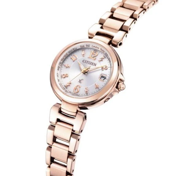 Reloj radiocontrolado CITIZEN xC Eco-Drive Happy Flight EC1037-51A para mujer