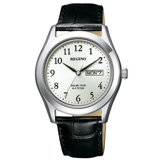 Reloj Citizen REGUNO Solar Tech para hombre KM1-211-10 con correa de piel