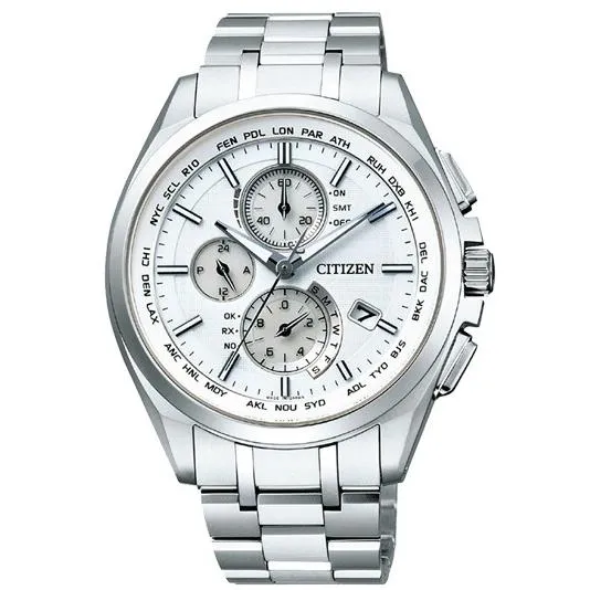 Reloj radiocontrolado Citizen Attesa World Time AT8040-57A