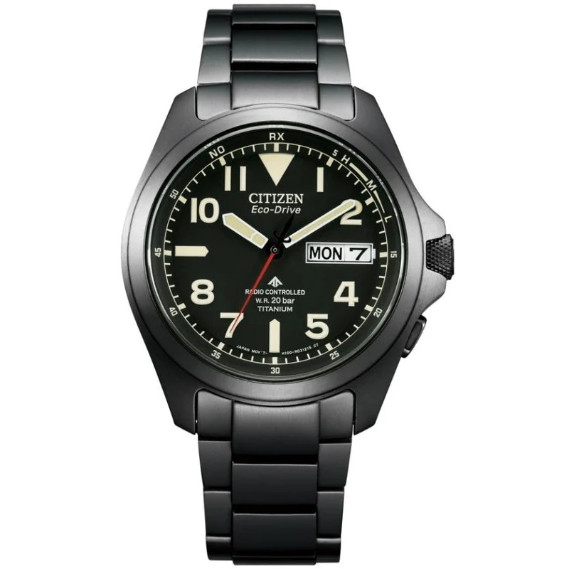 Reloj radiocontrolado CITIZEN PROMASTER Eco-Drive Serie AT6085-50E-LAND
