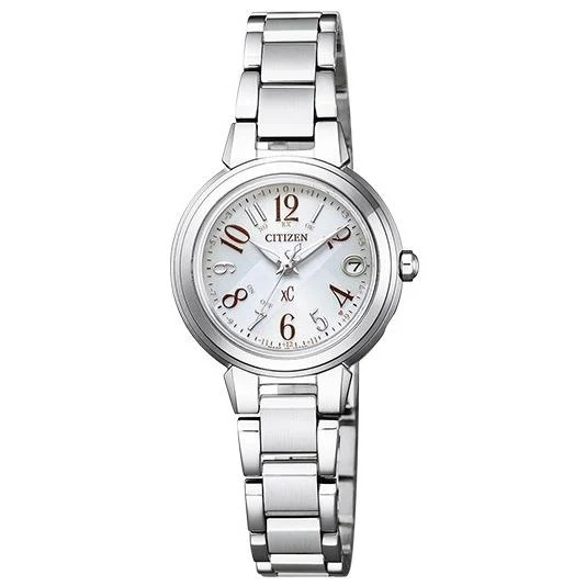 Reloj de mujer CITIZEN xC ES9434-53X JDM Eco-Drive Happy Flight con control remoto, color oro rosa, color oro.