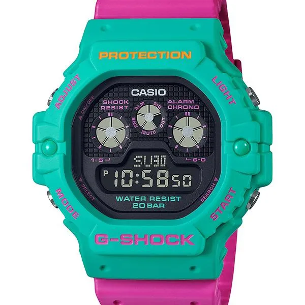 Reloj CASIO G-SHOCK DW-5900DN-3JF para hombre con festival de música