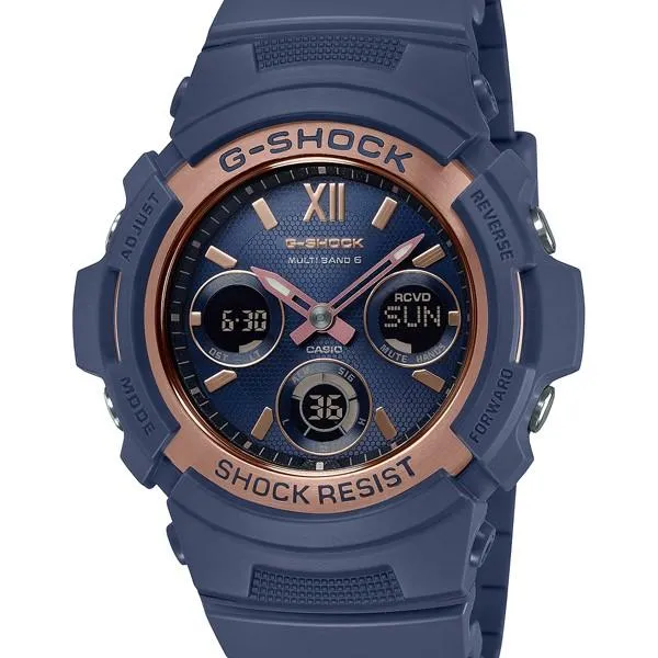 Reloj solar radiocontrolado CASIO G-SHOCK AWG-M100SNR-2AJF para hombre