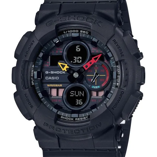 Reloj de pulsera para hombre con cronómetro CASIO G-SHOCK GA-140BMC-1AJF