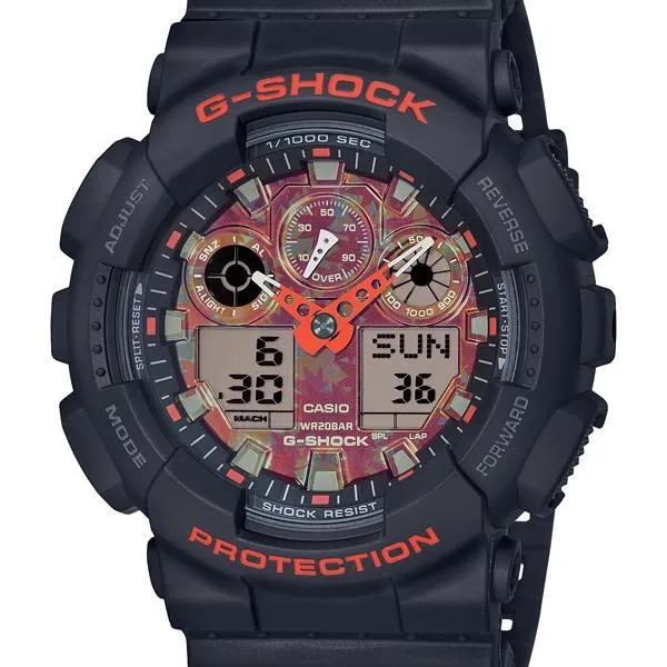 GA-100TAL-1AJR G-SHOCK CASIO Reloj cronómetro para hombre de fabricación japonesa