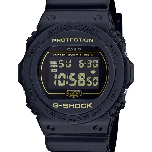 Reloj CASIO G-SHOCK DW-5700BBM-1JF resistente a golpes para hombre