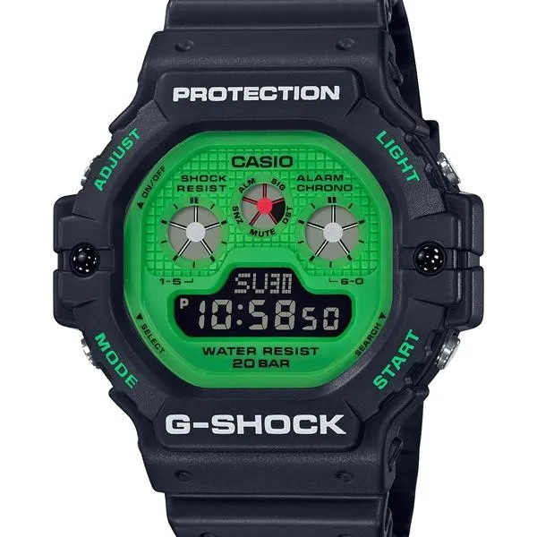 Reloj CASIO G-SHOCK Hot Rock Sound DW-5900RS-1JF para hombre