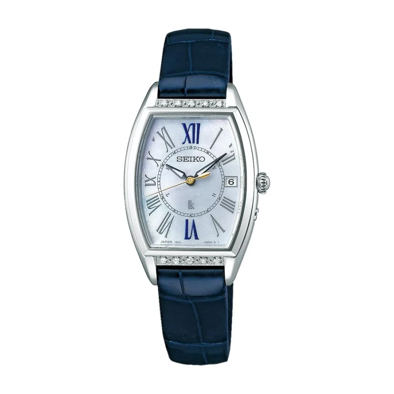 Seiko - Lucia - SSVW181 - Onda de radio solar - Damas - Acero inoxidable -
