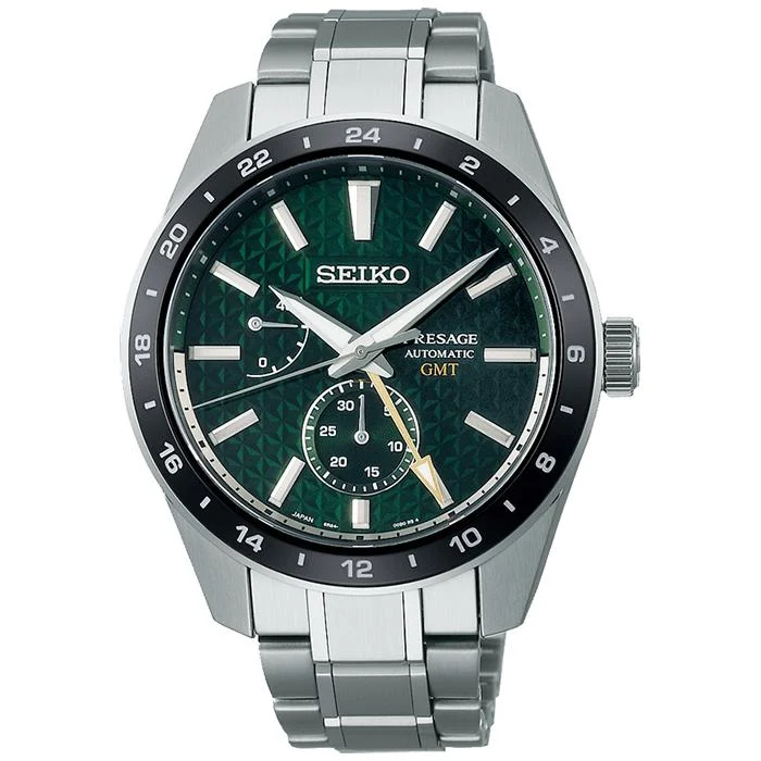 Seiko - Presage - Prestige - Línea - SARF003 - Mecánico de cuerda automática - Mecánico - GMT - Fecha - Modelo de tienda principal -