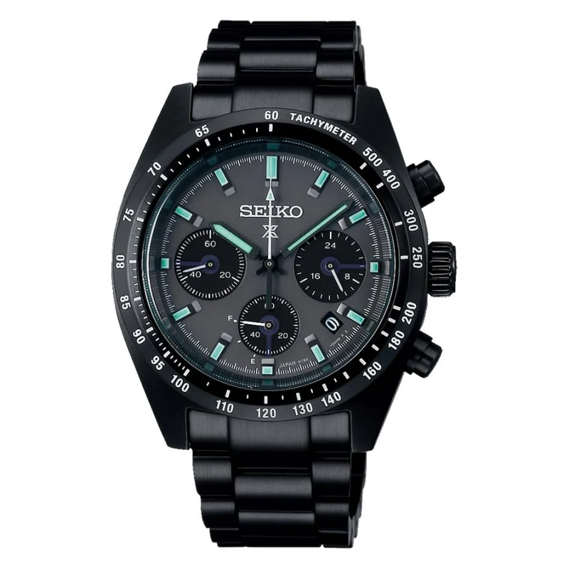 SBDL103-Reloj-SEIKO-Prospex-SPEEDTIMER-Cronógrafo Solar-The-Black-Series-Cronógrafo-Para-Hombre-
