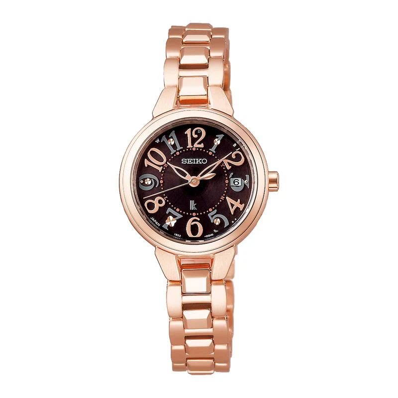 SSVW190 - Seiko - Lucia - Solar radio wave - Damas - Acero inoxidable -
