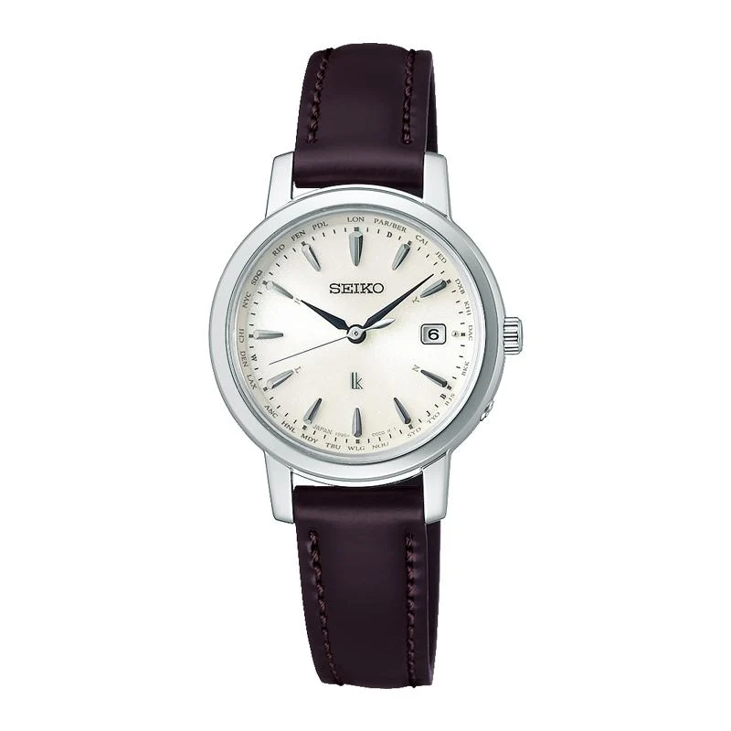 SSVV077-Seiko-Lukia-SEIKO-LUKIA-Colección Estándar-Radio Solar para Damas--
