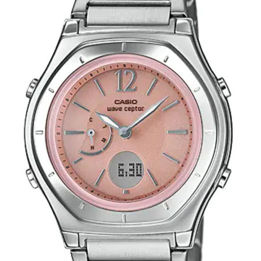 Reloj solar con radio para mujer CASIO LWA-M160D-4A1JF con receptor de ondas