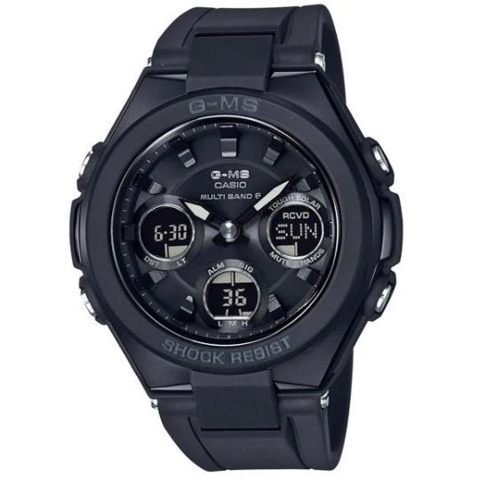 Reloj CASIO BABY-G G-MS MSG-W100G-1AJF JDM Radio Solar Oro Negro para Mujer