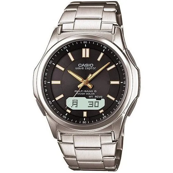 Reloj analógico-digital para hombre CASIO Wave Ceptor WVA-M630D-1A2JF JDM Tough Solar Multiband 6