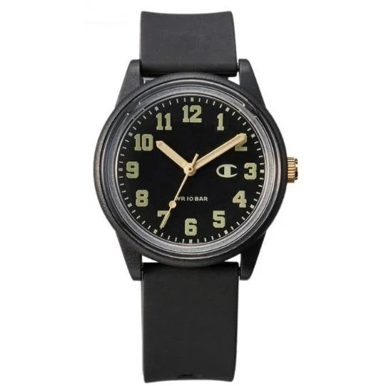 Reloj solar Champion R05A-505VK resistente al agua hasta 10 ATM.