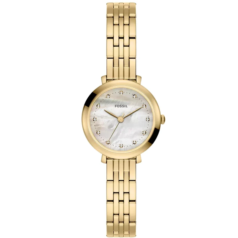 Fossil Heidi 26mm Mother of Pearl Dial Steel Ladies Quartz Watch ES5501