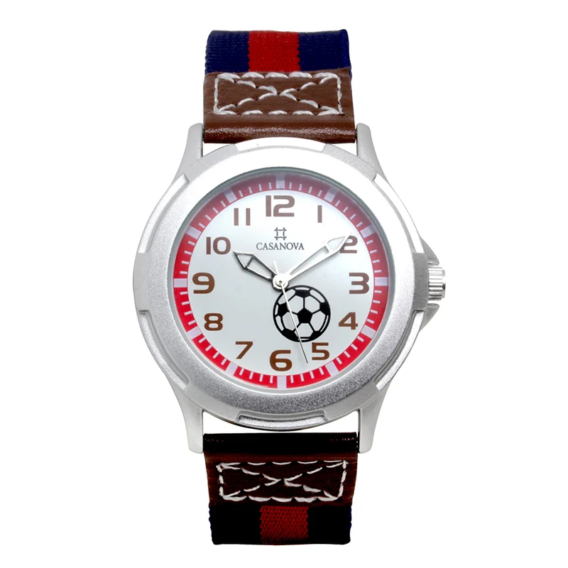Reloj Casanova Junior Fútbol Barcelona con Correa de Tela