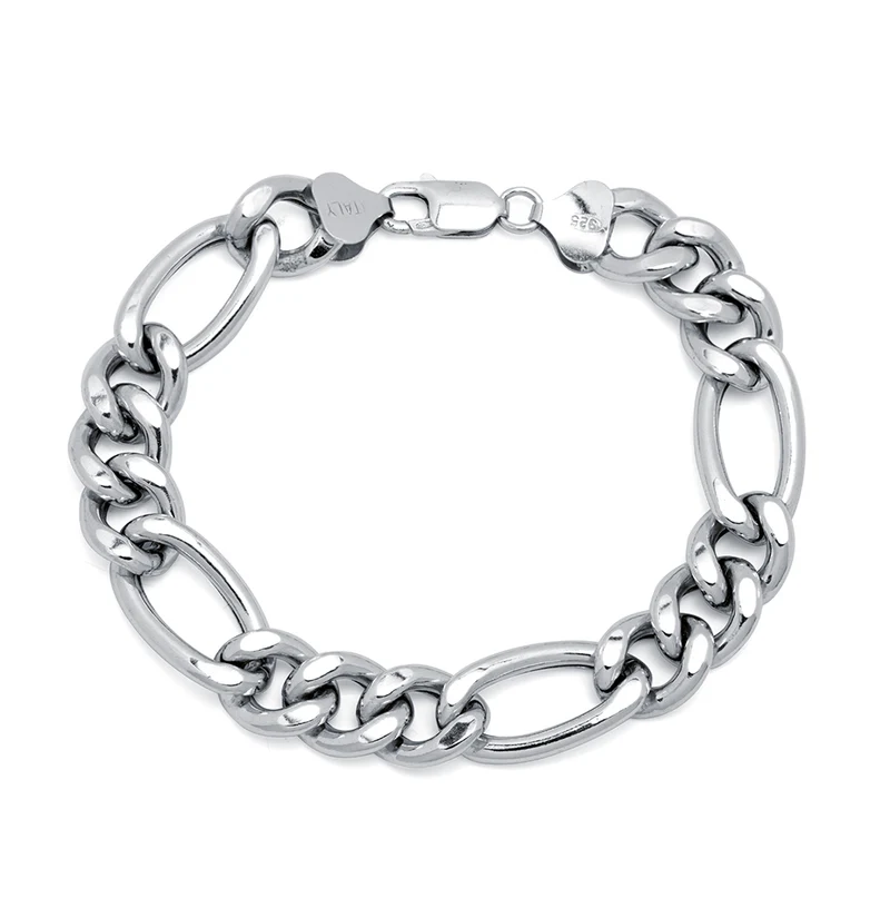 Pulsera de Plata de Ley 925 Rodiada