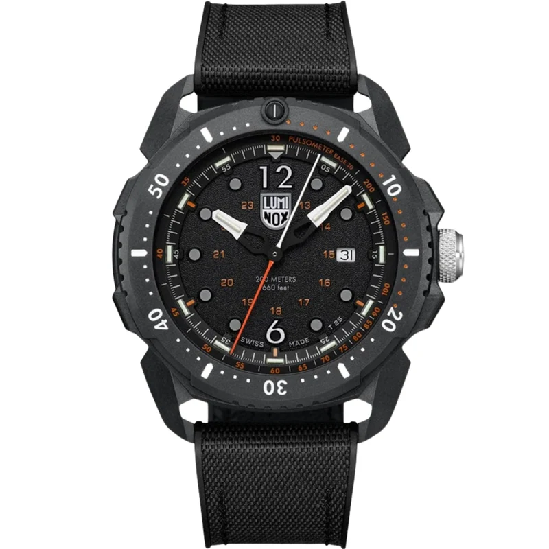 Luminox ICE-SAR Arctic 1050 Series 46mm Black Dial Rubber Mens Quartz Watch XL.1052